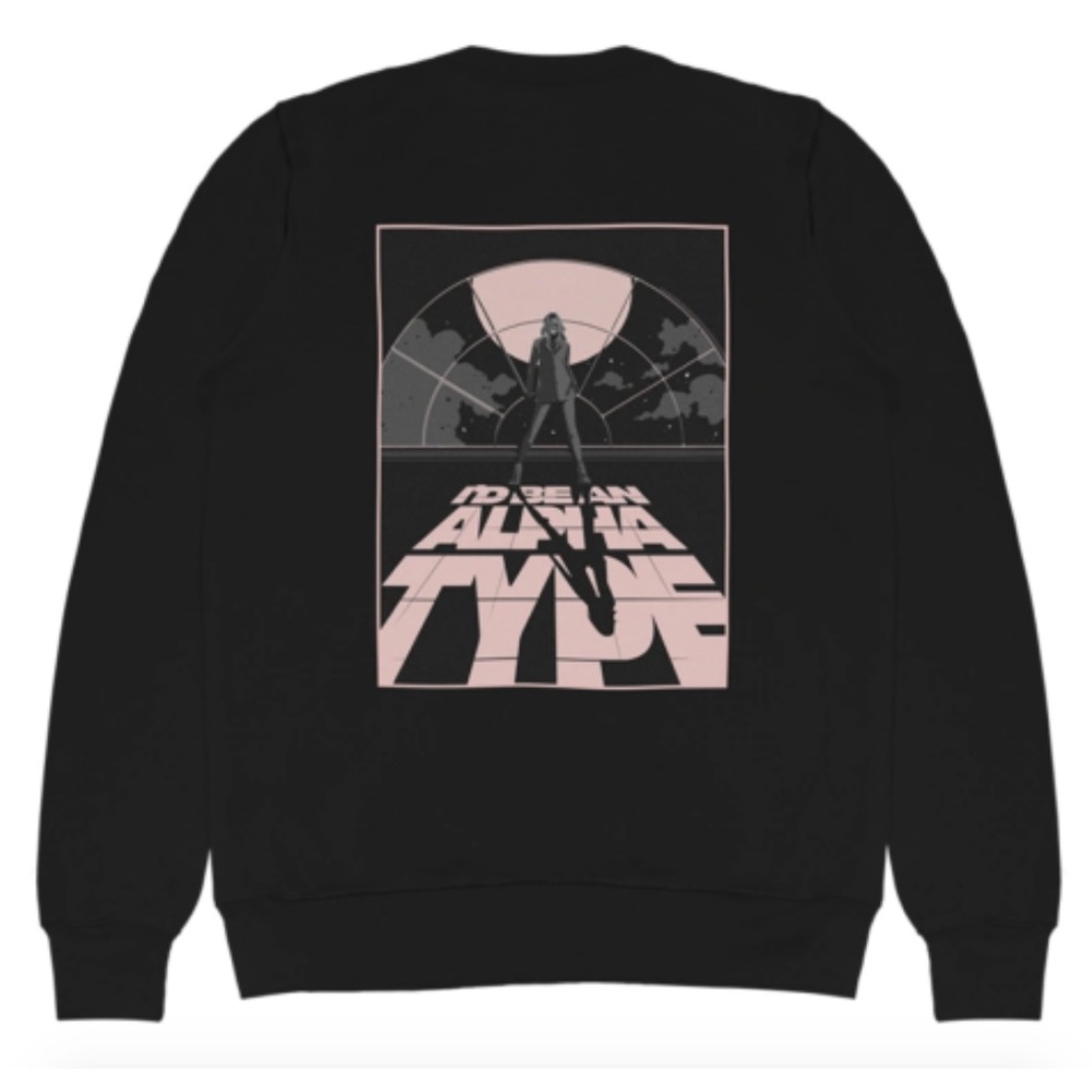 Taylor Swift Fearless Leader The Man Lyrics Crewneck NEW